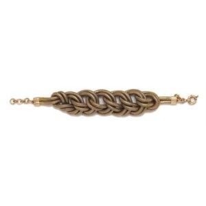 New J.Crew Braided Brass Rope bracelet